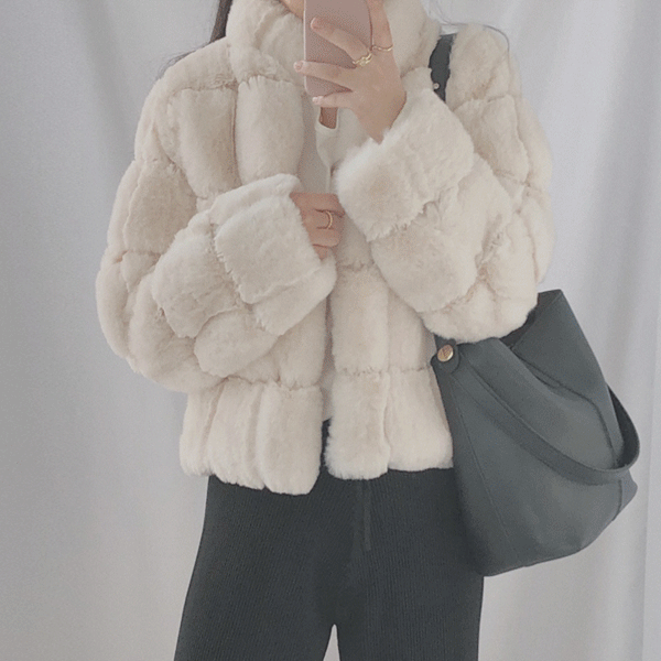 soft fur jacket(2)